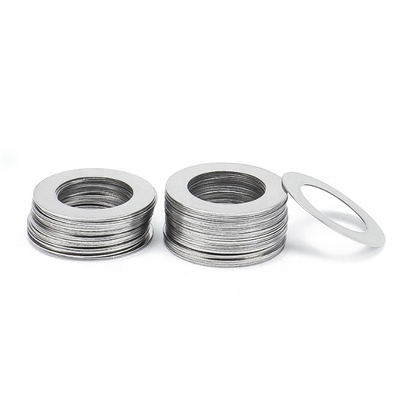 100% QC Inspection Custom Thin Flat Gasket Stainless Steel Washer Brass shim car washer