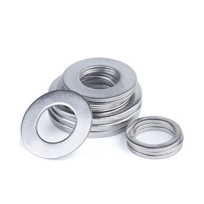 Round Stainless Steel SS Washers Brass Flat Shim For Sealing Fastener