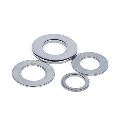 Round Stainless Steel SS Washers Brass Flat Shim For Sealing Fastener