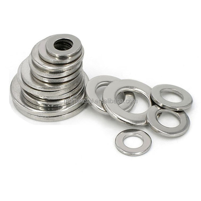 0.02mm Laser Cutting M3 Stainless Steel Washers 304 316 Brass Flat Shim