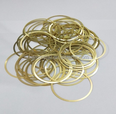 0.02mm Laser Cutting M3 Stainless Steel Washers 304 316 Brass Flat Shim