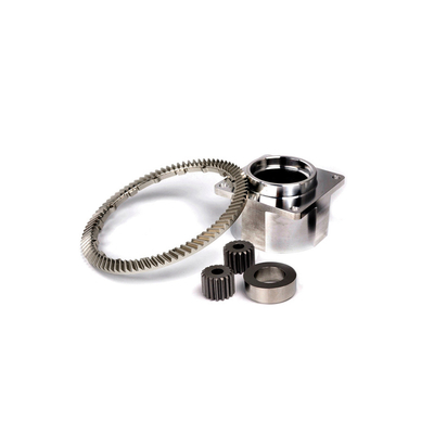 Powder Metallurgy Aerospace Machined Parts Brass Stainless Steel Gear CNC Products