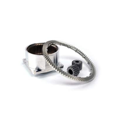Powder Metallurgy Aerospace Machined Parts Brass Stainless Steel Gear CNC Products