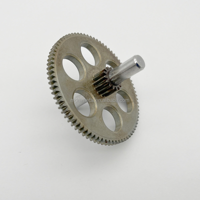 Annealing 420SS Stainless Steel Brass Powder Metallurgy Part Worm Gear Wheel