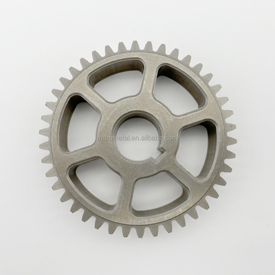 Annealing 420SS Stainless Steel Brass Powder Metallurgy Part Worm Gear Wheel