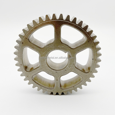 Annealing 420SS Stainless Steel Brass Powder Metallurgy Part Worm Gear Wheel