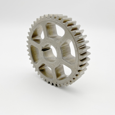 Annealing 420SS Stainless Steel Brass Powder Metallurgy Part Worm Gear Wheel