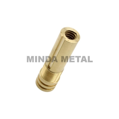 Copper Brass Stainless Steel Turned Parts CNC Machinery Parts Metal Rod