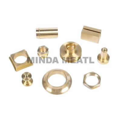 Copper Brass Stainless Steel Turned Parts CNC Machinery Parts Metal Rod