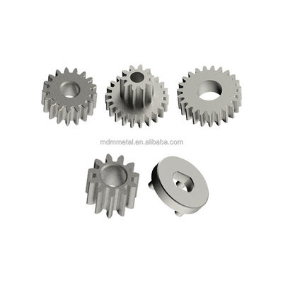 OEM Metal Injection Molding Sintered Metal Parts Small Spur Wheel Gears Iron Bush