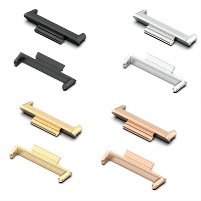 Silver/Gold/Rose Gold Stainless Steel Connector for MIM Powder Metallurgy Watch Strap