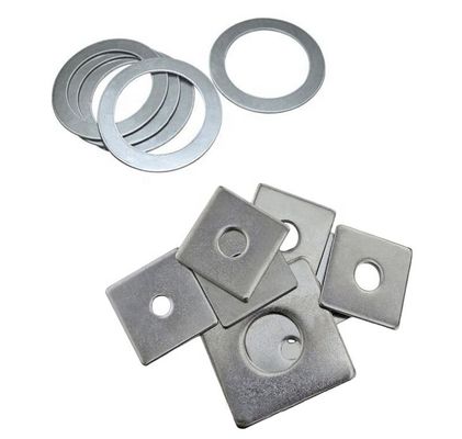 Galvanized Flat Square Washer with 2 Years Warranty and 100% QC Inspection for High Safety Plumbing Systems